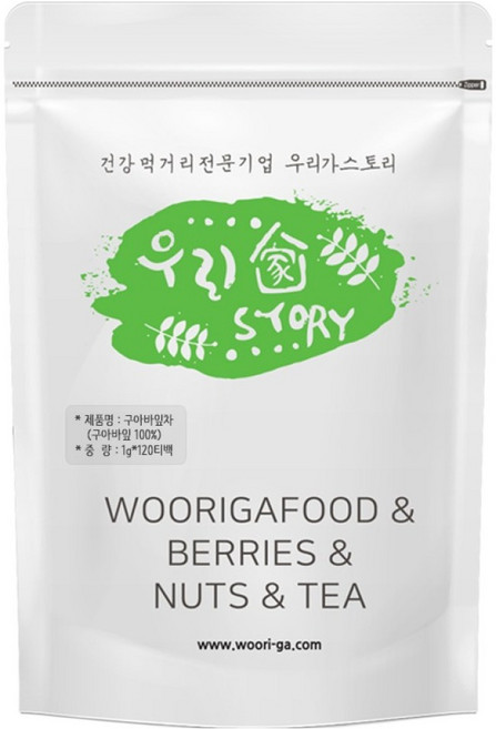 우리가스토리 구아바잎차, 1g, 120개입, 1개