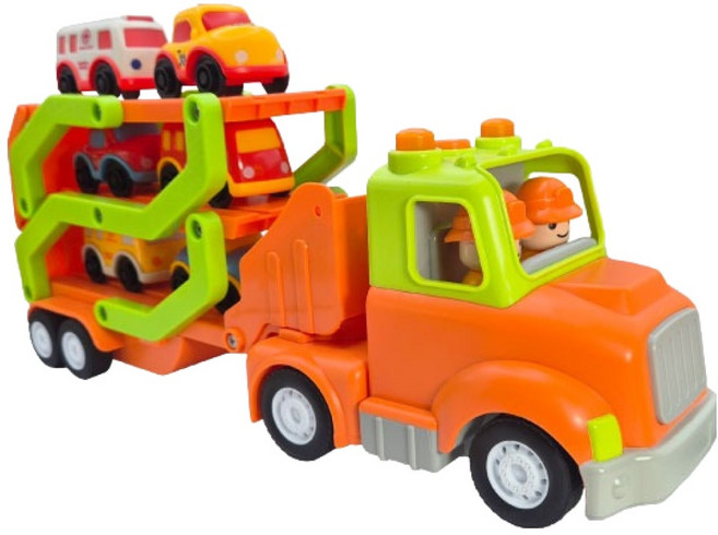 모아이 토이앤토이 트레일러카, 혼합색상, 1개