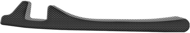 ANBORTEH 安伯特 碳纖魂動 座椅防落邊條 通用款, 黑色, 1個