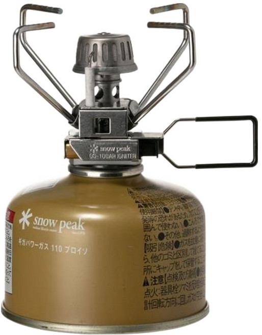 스노우피크 기가파워 스토브 G 오토 R, 혼합색상, 1개