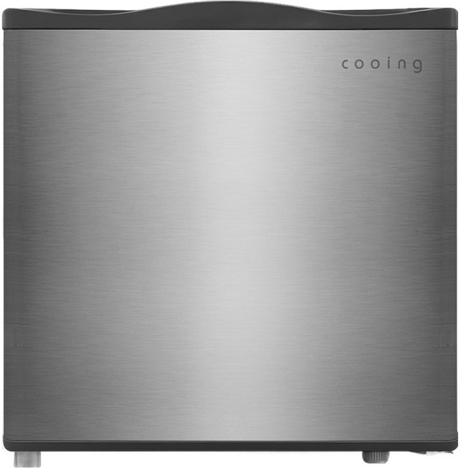 쿠잉전자 미니 냉동고 35L, 메탈실버, FR-S35M