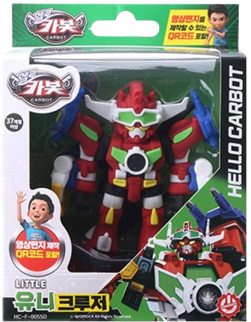 초이락 헬로카봇 리틀 유니크루저 피규어, 1개