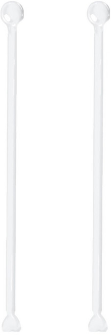 마카 내열 하트머들러, 화이트, 2개