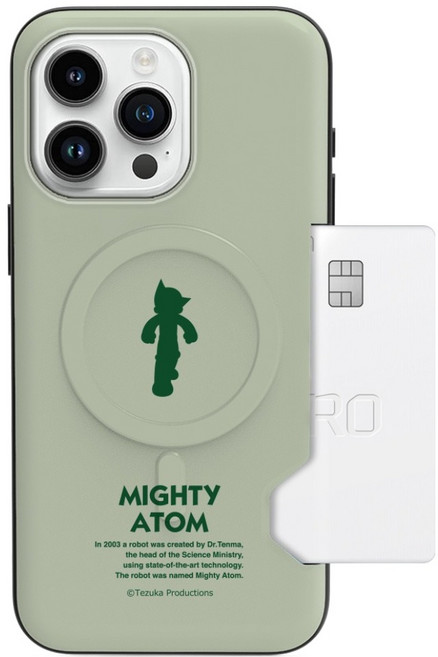 Astro Boy 原子小金剛 剪影 Chapter 3 MagSafe 卡片收納防撞手機殼