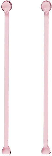 마카 내열 하트머들러, 핑크, 2개