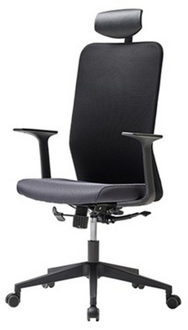 DUOBACK 辦公學習電腦椅 Q-ZERO, 黑色