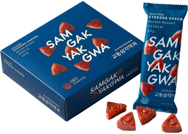 교동한과 삼각약과, 24g, 6개