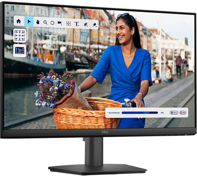 델 Pro IPS FHD 100Hz 모니터 E2425HMt, 60.4cm, E2425HM