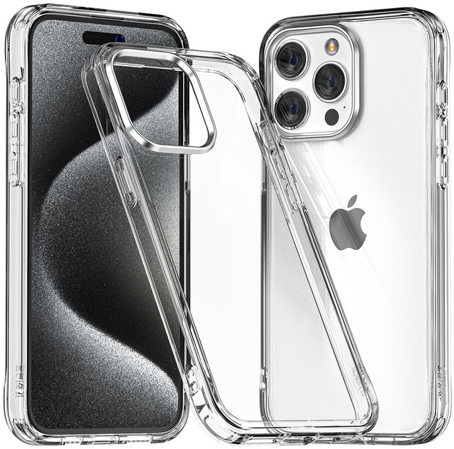 케이맥스 메탈 클리어핏 투명 휴대폰 케이스