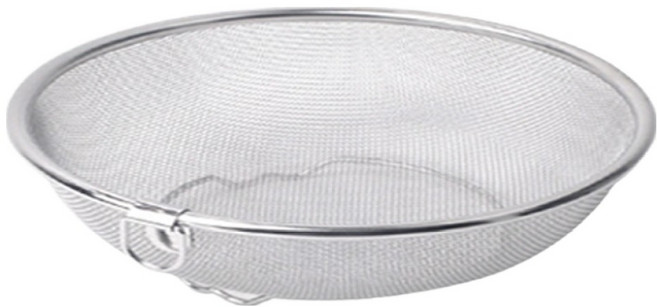 키친아트 낮은 볼바구니 낱개, 스텐, 1개