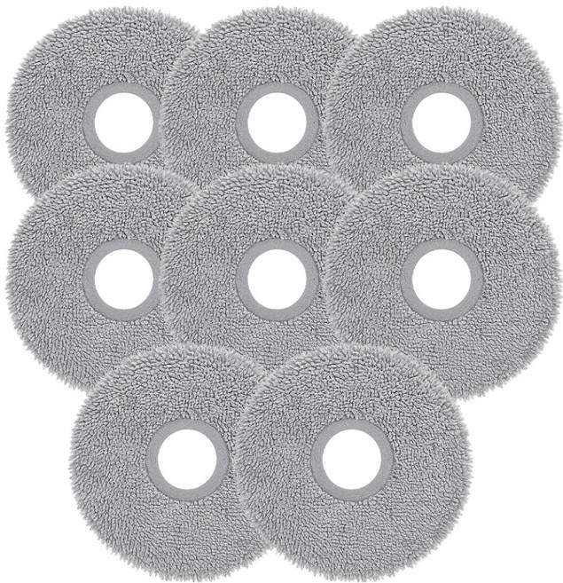 멋진공간 에코백스 T10 / T20 / T30 / T30S / N30 / X1 / X2 호환 옴니 물걸레, 8개