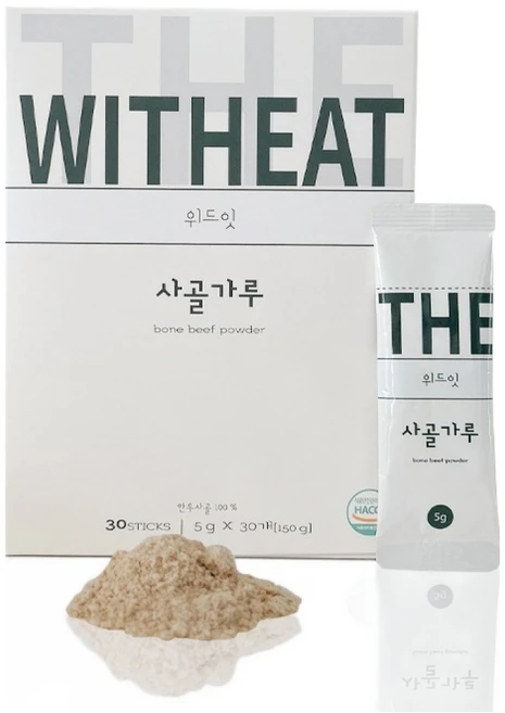 위드잇 한우 사골가루 30p, 사골, 150g, 1개 - 쿠팡