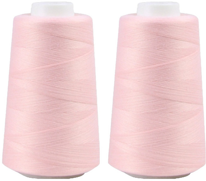 소잉바이핸드 40수 2합 재봉사 실, 03 라이트핑크, 2개