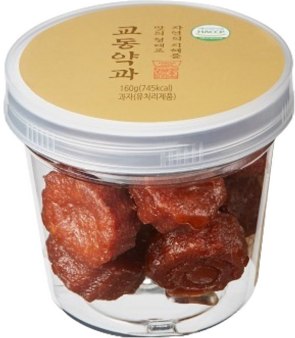 교동한과 통 약과, 160g, 1개