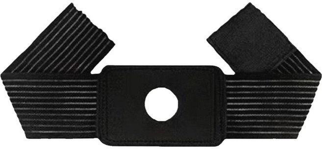 퀸이지 물주입식 냉온 찜질팩 고정벨트 미니, 1개