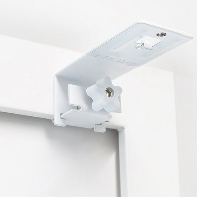 Kamsungnamja Slim版免打孔支架配件組 8.2 x 3.2 x 2.1cm, 3組, 白色