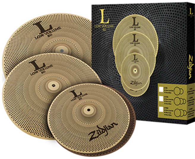 질젼 L80 로우 볼륨 심벌 세트 LV468, 1세트