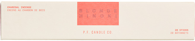 P.F Candleco. 線香20件組, 金色檜木