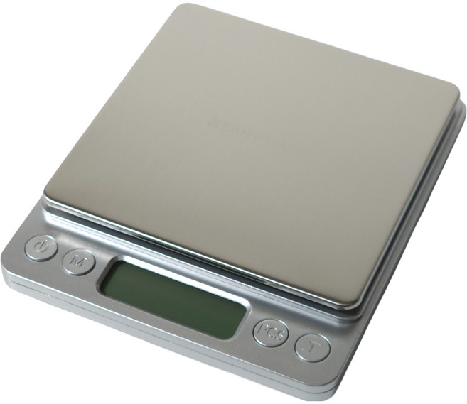 빈플랜트 에스프레소 커피저울, 실버, BP-CS01, 1kg