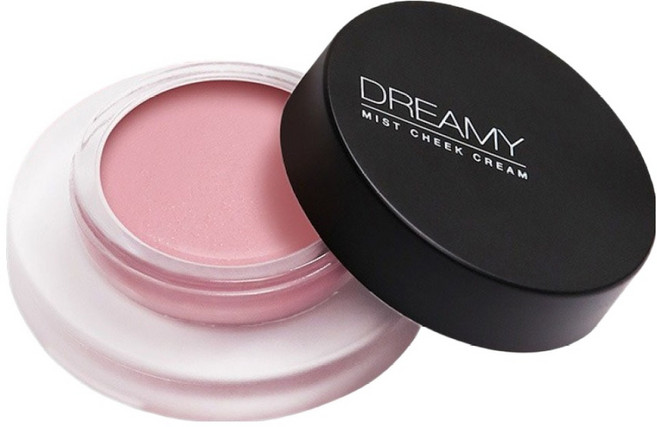 Solone 台灣公司貨 雲朵空氣腮紅膏 4g, 1個, 01 嫩透粉