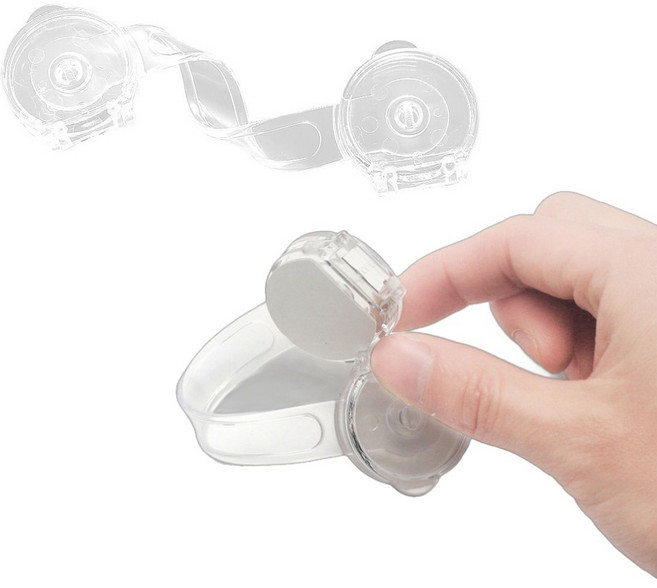 말랑베이비 깔끔한 투명 아기 서랍 잠금장치, 5개