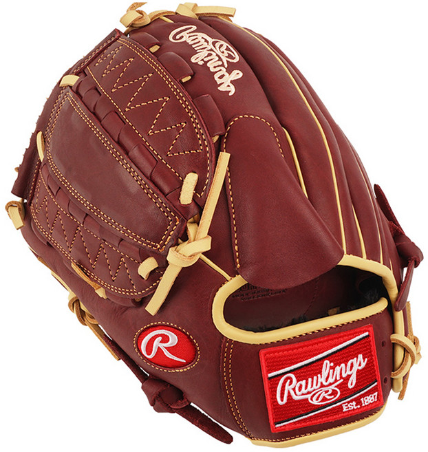 롤링스 샌드랏 스페셜 오더 글러브 좌투용 GHW5S206-12, 쉐리, 1개