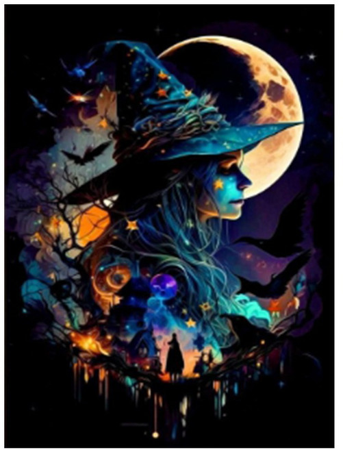 탑피아 알록달록 DIY보석십자수 20 x 30 cm, DAIK-1792, 1개