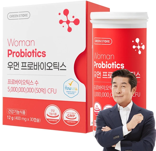 그린스토어 우먼 프로바이오틱스, 30정, 1개 - 쿠팡