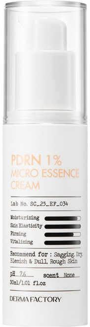 더마팩토리 PDRN 1% 마이크로 에센스 크림, 30ml, 1개