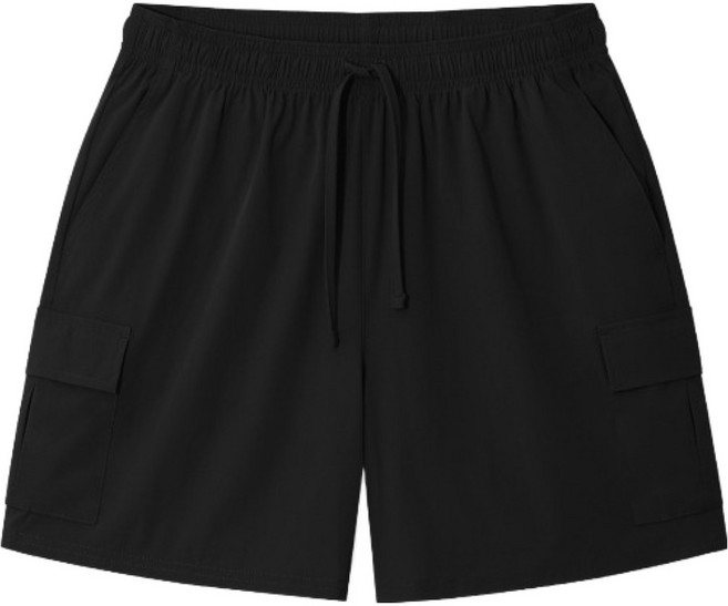 엠엔씨 남녀공용 카고스판 밴딩반바지 MDSP337OD