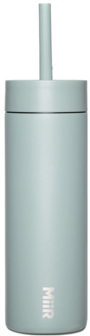 MiiR Sipper 스트로우 보틀, 세이지브러쉬 그린, 1개, 473ml