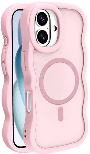 비비파이 아이폰 맥세이프 웨이브 스킨 TPU 휴대폰 케이스