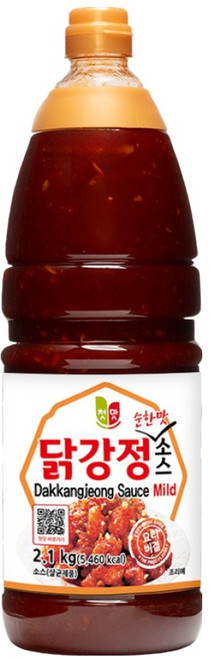 첫맛 닭강정 순한맛 소스, 2.1kg, 1개