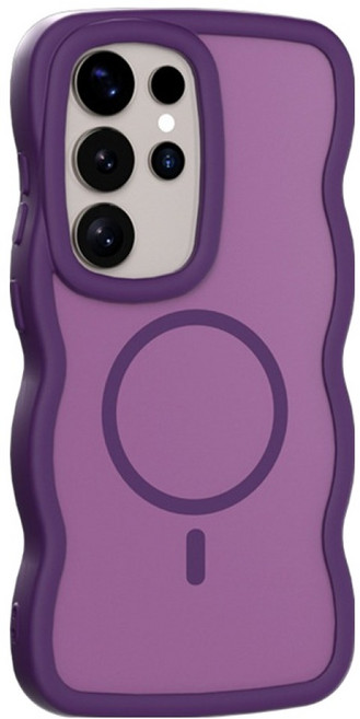 비비파이 갤럭시 맥세이프 웨이브 스킨 TPU 휴대폰 케이스