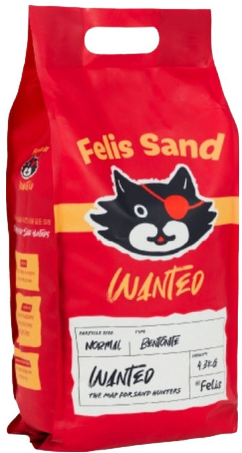 닥터펠리스 펠리스 샌드 원티드 고양이 모래, 4.3kg, 1개, 무향