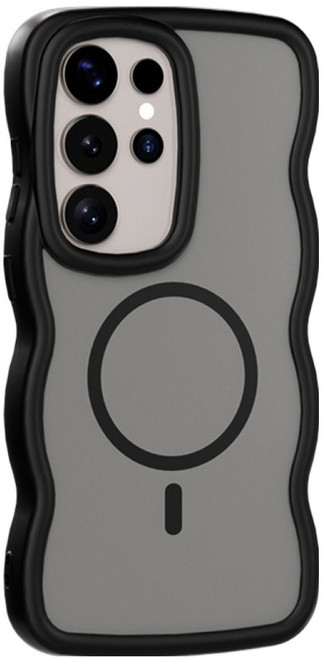 비비파이 갤럭시 맥세이프 웨이브 스킨 TPU 휴대폰 케이스