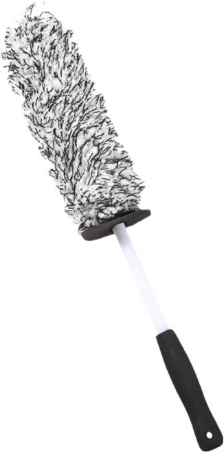 카로닉 차량용 스크래치 방지 타이어 휠 청소 브러쉬, 혼합색상, 1개