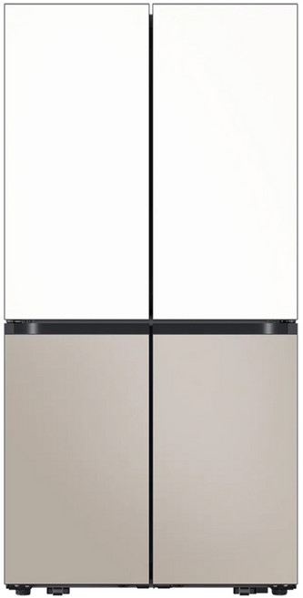 삼성전자 비스포크 AI 하이브리드 901L 4도어 냉장고 방문설치, RM70F91R1ZG