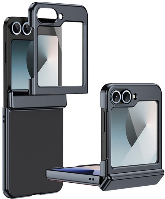 비비파이 올인원 힌지 풀커버 강화유리 휴대폰 케이스