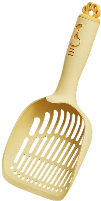 하태스몰 고양이 클린 배변삽, 옐로우, 1개