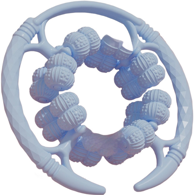 보람직한 전신 32롤 마사지기 다리 근육 이완 롤러, 블루, 1개