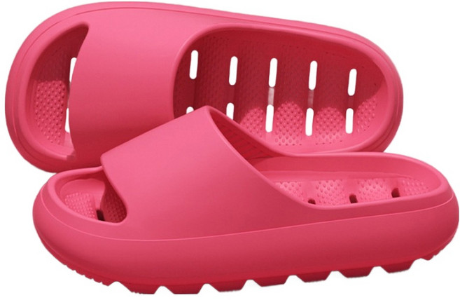 엘쏘 미끄럼방지 욕실화, 로즈레드, 1개