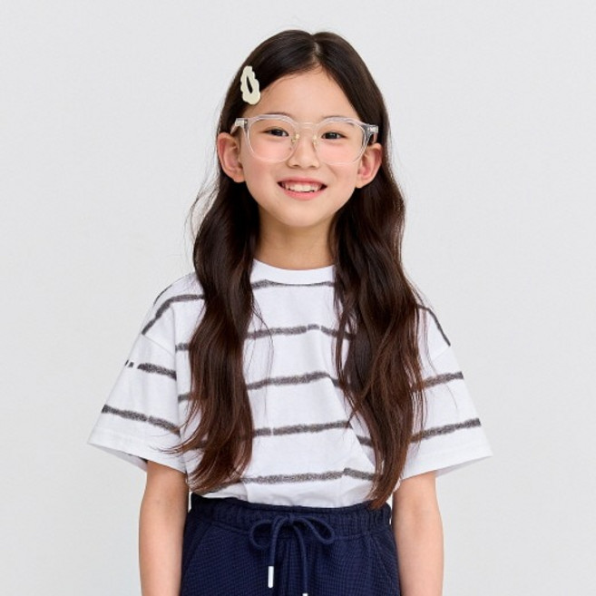Stylenoriter 兒童Stay條紋棉質T恤