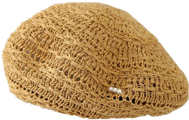 PDS패션 포인트 진주 SUMMER 베레모