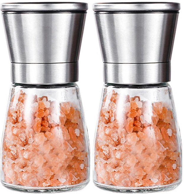 반비노 쏙쏙 후추 소금 그라인더, 180ml, 2개