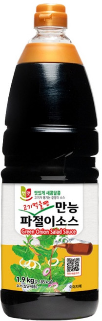 첫맛 만능 파절이 소스, 1.9kg, 1개