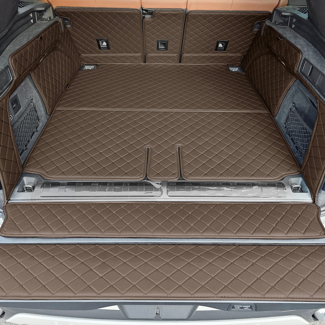 비비키 프리미엄 풀커버 트렁크매트, BMW X5 G05 2019년형 5인승 플러그인 하이브리드, 다크브라운
