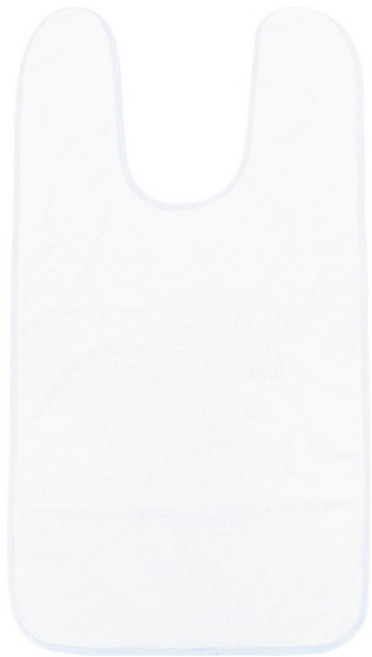 플렉스라인 성인용 병원 턱받이, 화이트, 1개