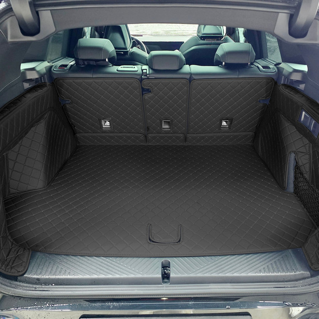 비비키 프리미엄 풀커버 트렁크매트, BMW X3 G45 2024년형 가솔린 디젤, 블랙