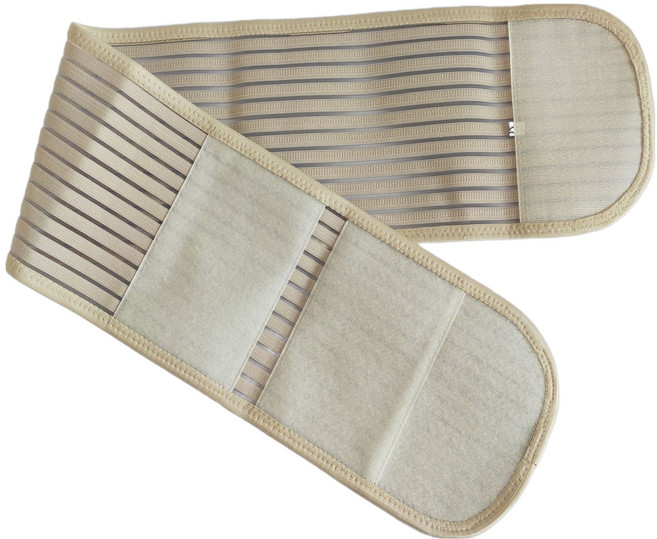 쭈비니네 모던한 허리보호대 연노랑, 1개